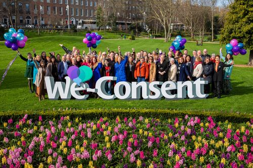 Minister Harris Launches WE CONSENT campaign KA-1
