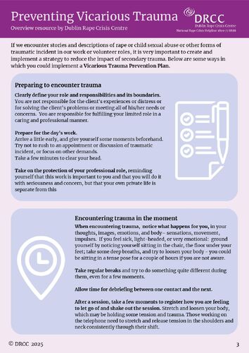 DRCC resource_Preventing Vicarious Trauma